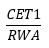 cet1- rwa
